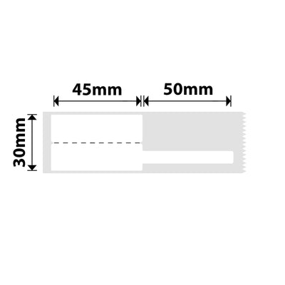 NIIMBOT - M Gamma - 30x45+50mm - Cavo Bianco - 65 Etichette