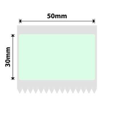 NIIMBOT-Gamme B-50 x 30 mm-Vert clair-230 étiquettes