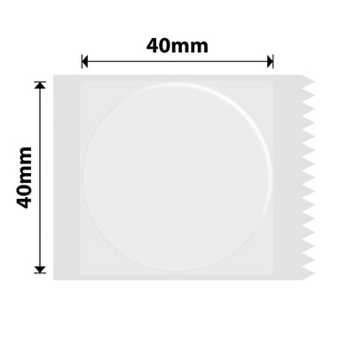 NIIMBOT-Gamme B-40x40mm-Transparent-180 étiquettes