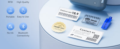 NB609 - NIIMBOT - B4 - BLUETOOTH PORTABLE SHIPPING THERMAL LABEL PRINTER WITH FREE ROLL