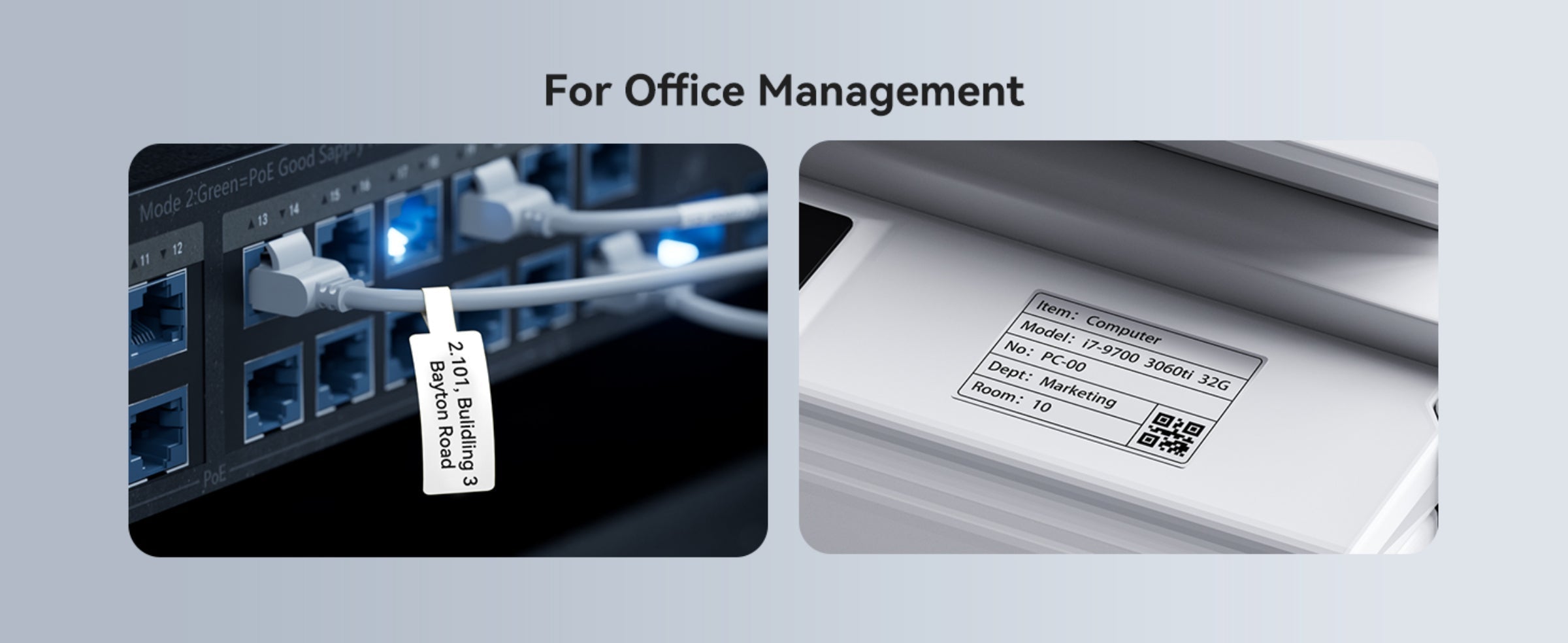NB589 - NIIMBOT - M2_H - 300DPI THERMAL TRANSFER BLUETOOTH LABEL PRINTER - INCL BLACK RIBBON CARTRIDGE & WHITE 50X30MM LABEL - WHITE