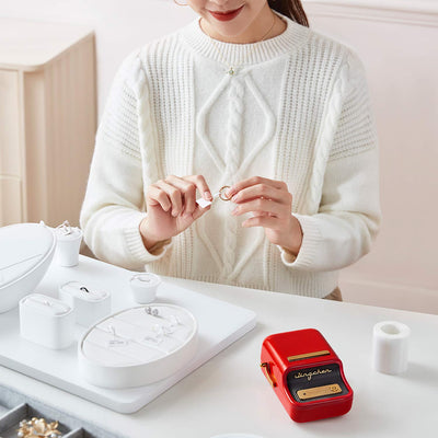 NB109 - NIIMBOT - B21S - PORTABLE THERMAL LABEL BLUETOOTH PRINTER INCL FREE LABEL (50X30MM)